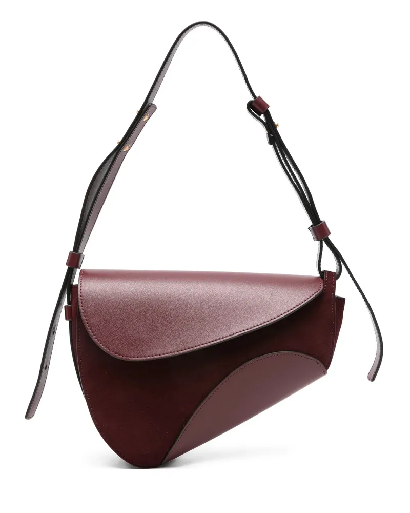 NEOUS Leather Shoulder Bag Red