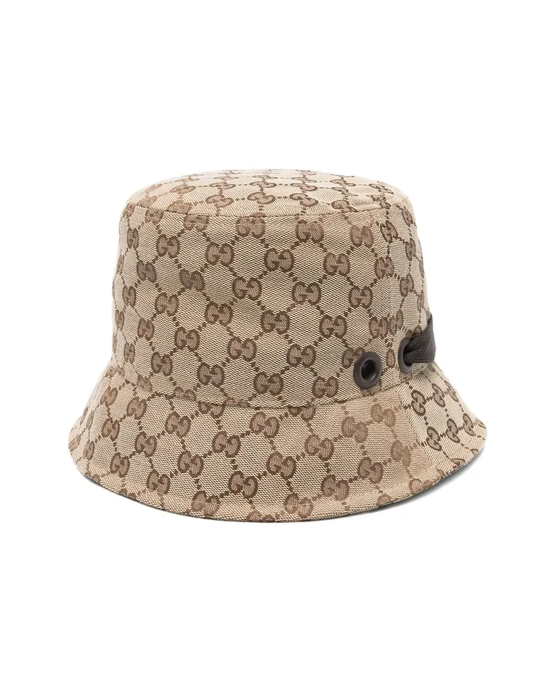 Gucci GG-patterned Bucket Hat Neutrals