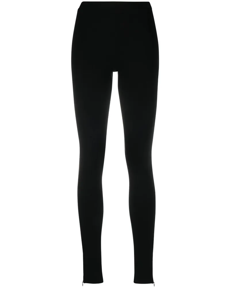 Totême Zip Leggings Black