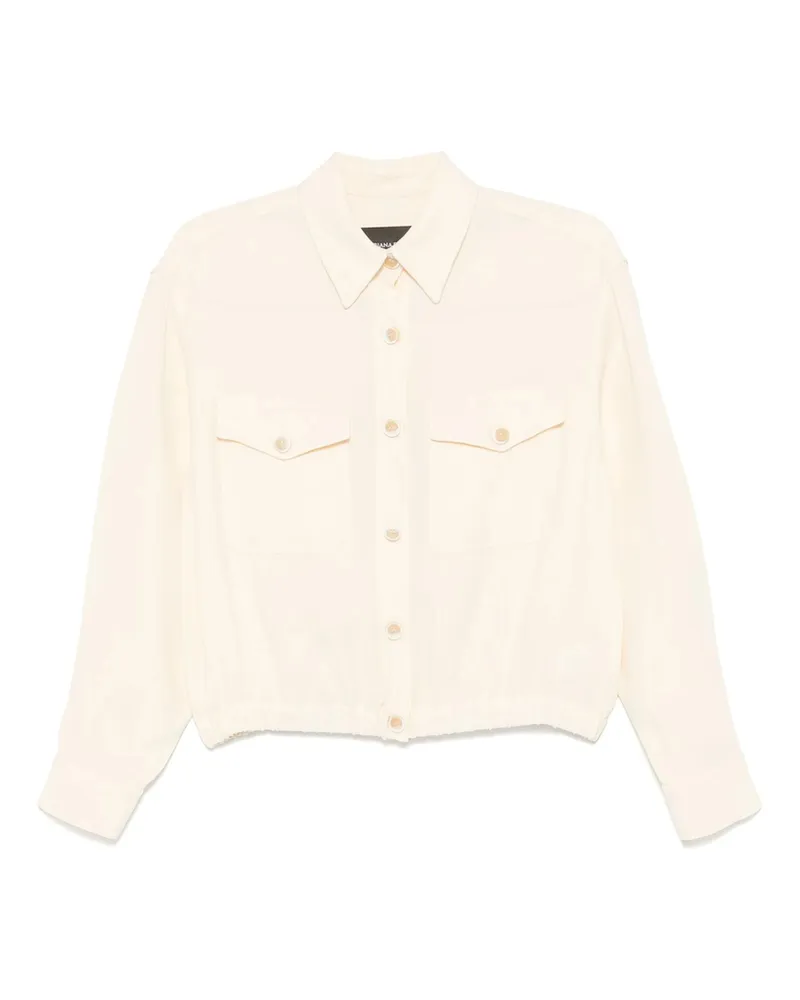 Fabiana Filippi Bead-detail Jacket Neutrals
