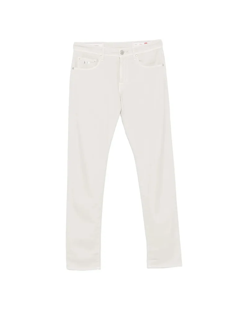 Tramarossa Michelangelo Corduroy Slim-fit Trousers White