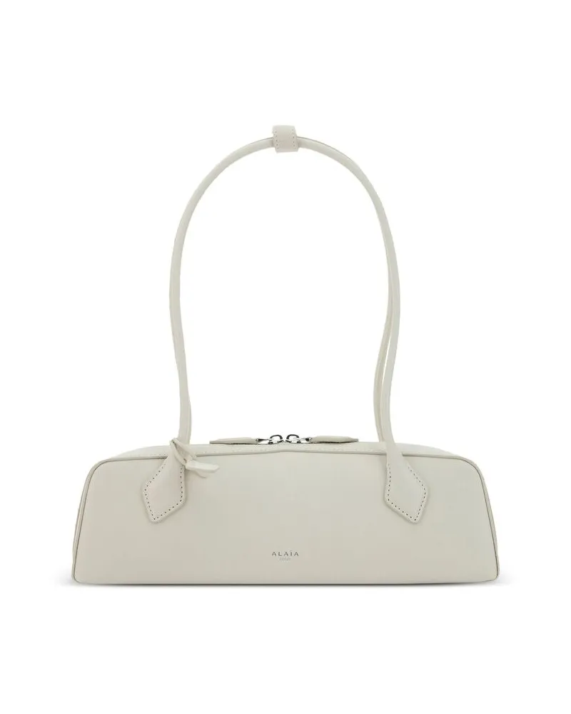 Alaïa Medium Le Teckel Shoulder Bag Neutrals