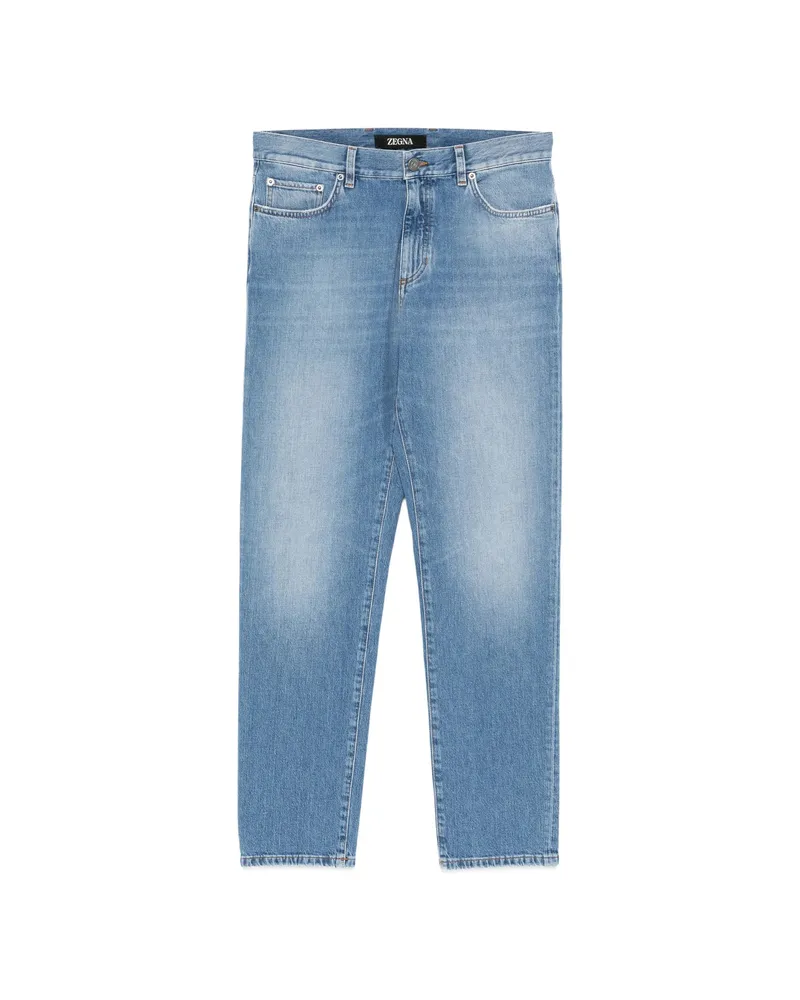 Ermenegildo Zegna Slim-fit Jeans Blue