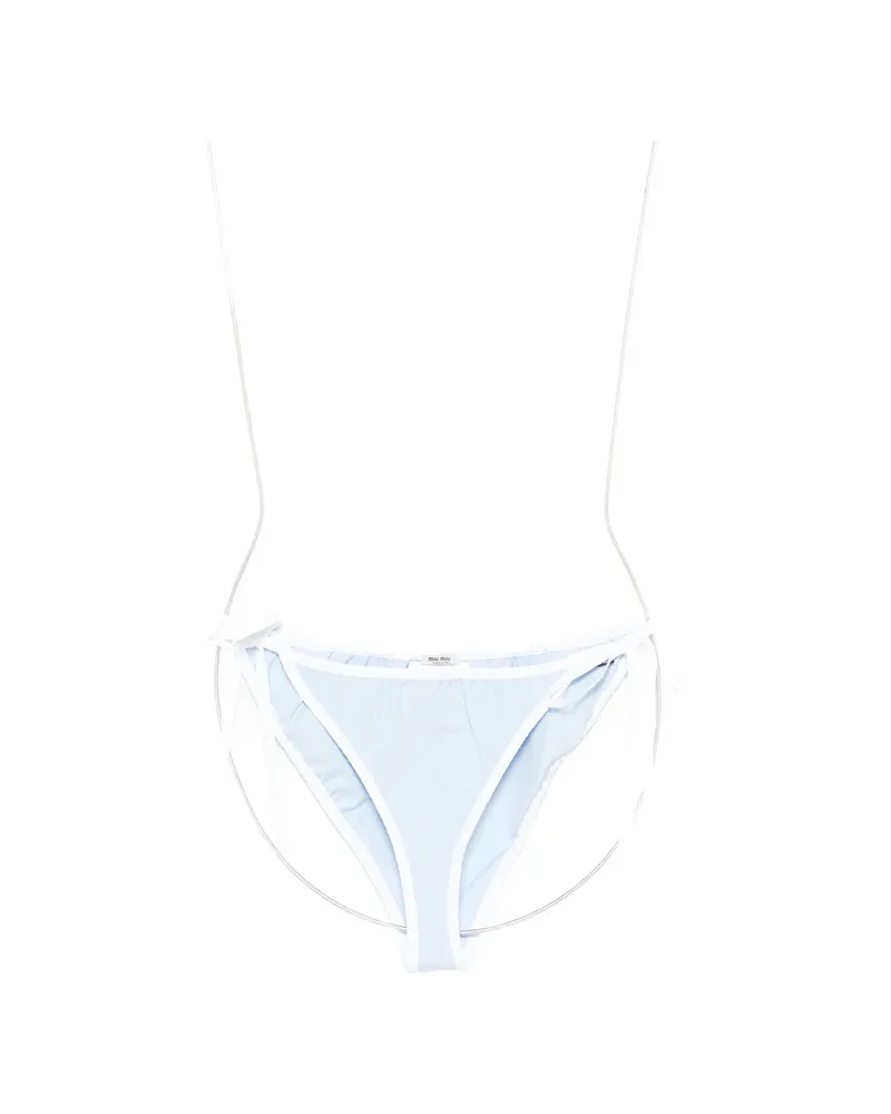 Miu Miu Tie-side Briefs Blue