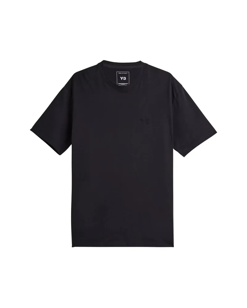 Y-3 Logo-detail T-shirt Black