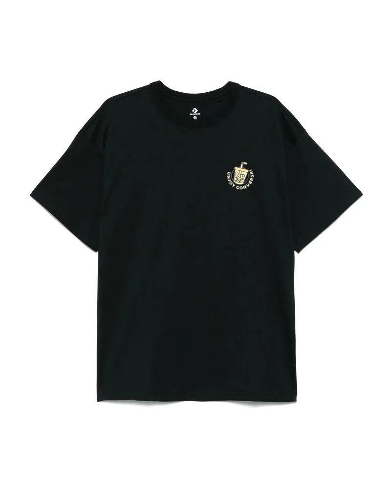 Converse Graphic-print T-shirt Black