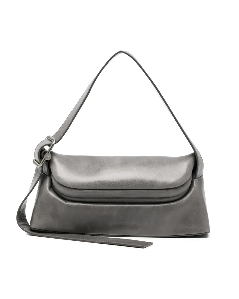 OSOI Folder Brot Leather Tote Bag Grey