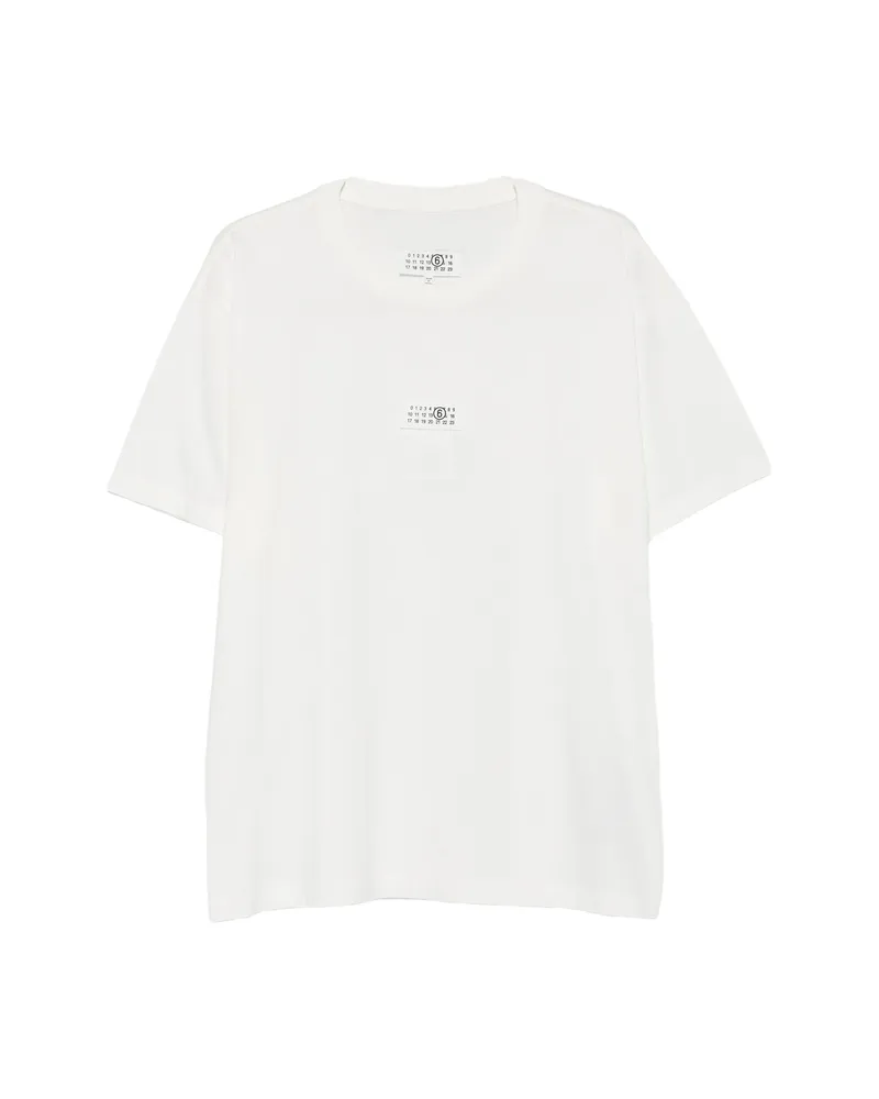 Maison Margiela Logo-pach T-shirt White