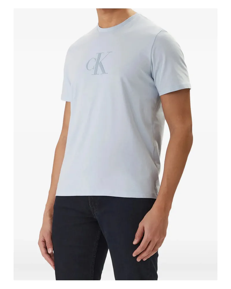 Calvin Klein Round Neck T-shirt Blue