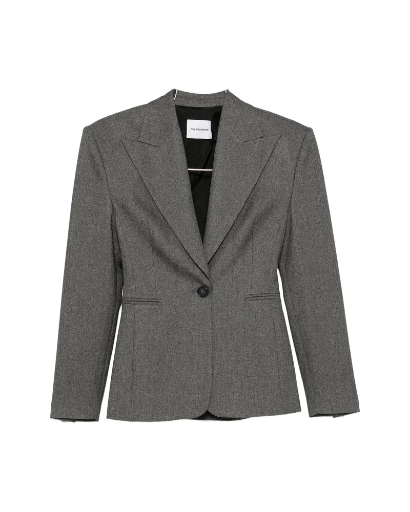 ANDAMANE Toni Single-breasted Blazer Grey