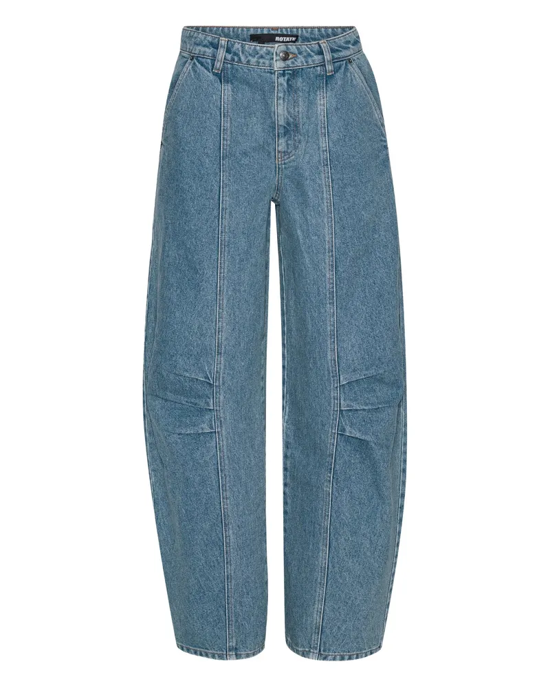 ROTATE Birger Christensen Panelled Jeans Blue