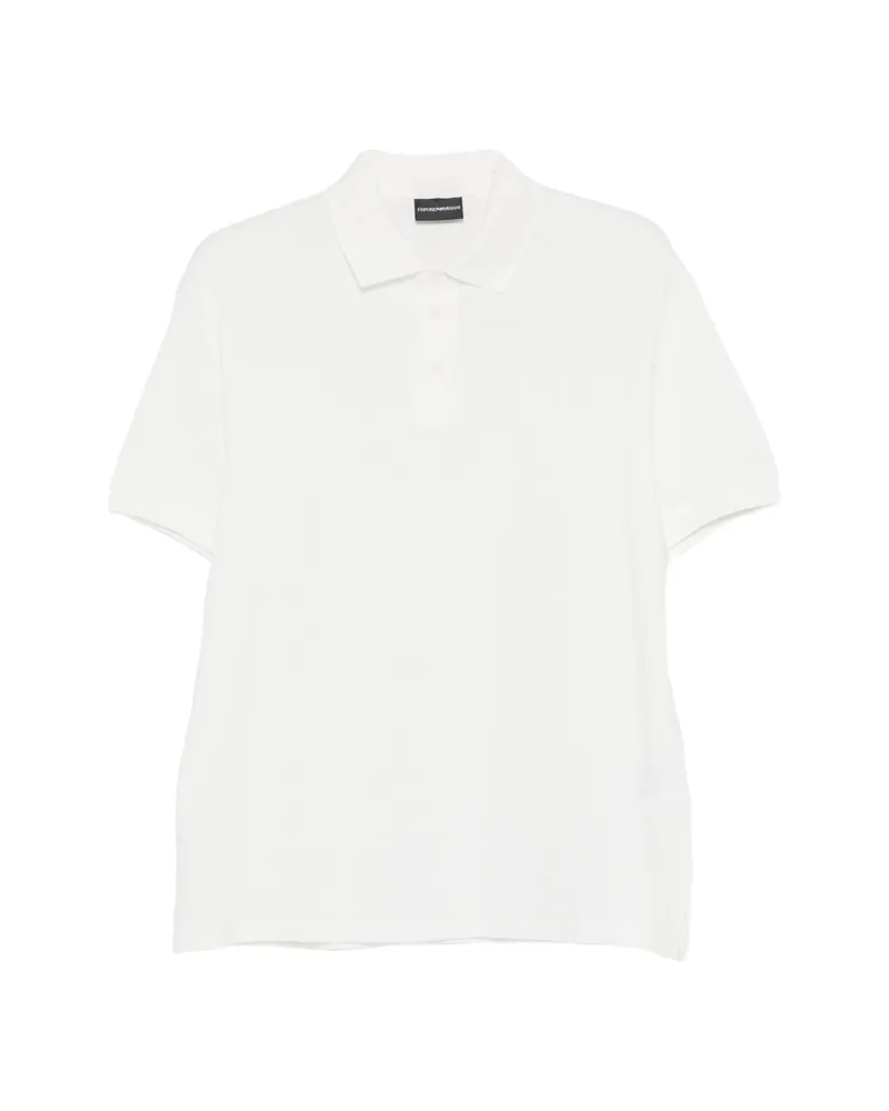 Emporio Armani Short-sleeve Polo Shirt White