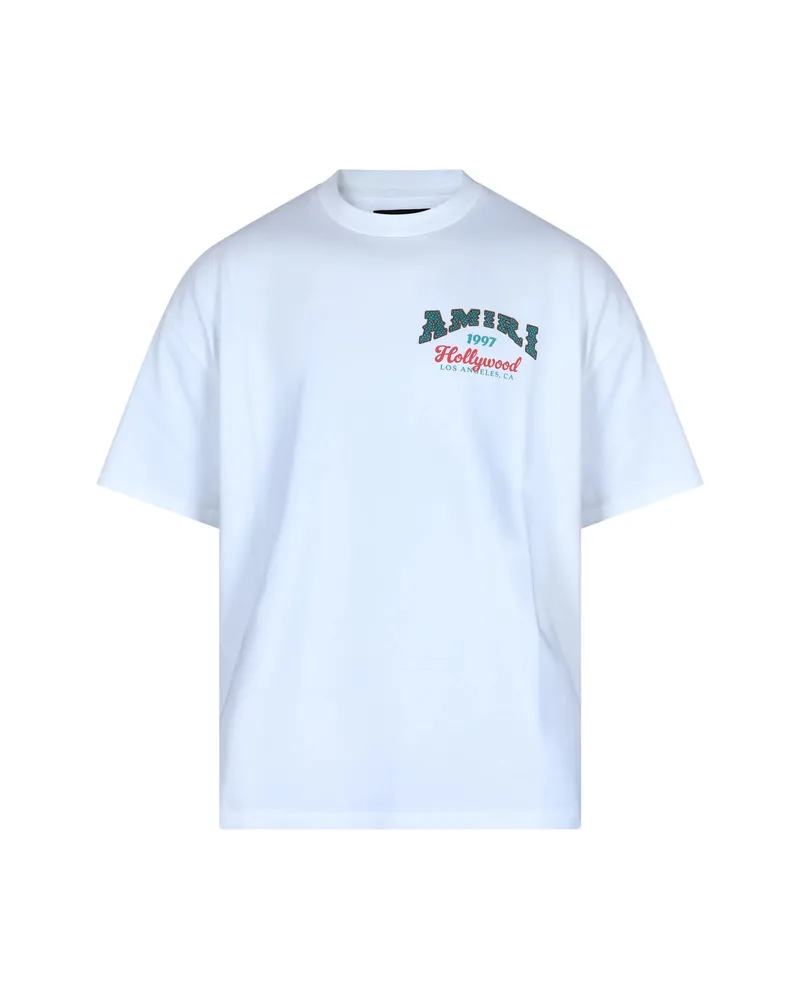 Amiri Logo-print T-shirt White