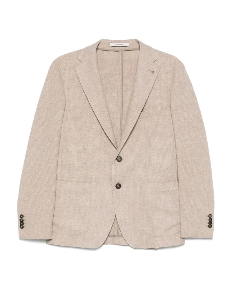 Tagliatore Single-breasted Blazer Neutrals