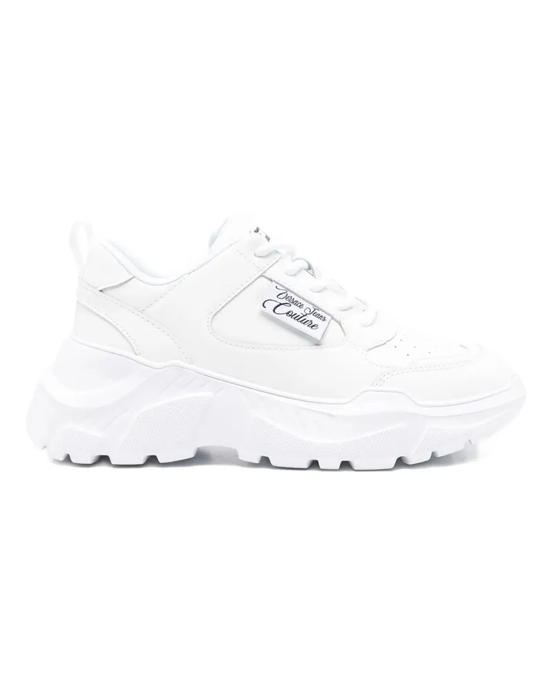 Versace Jeans Logo-plaque Chunky Trainers White