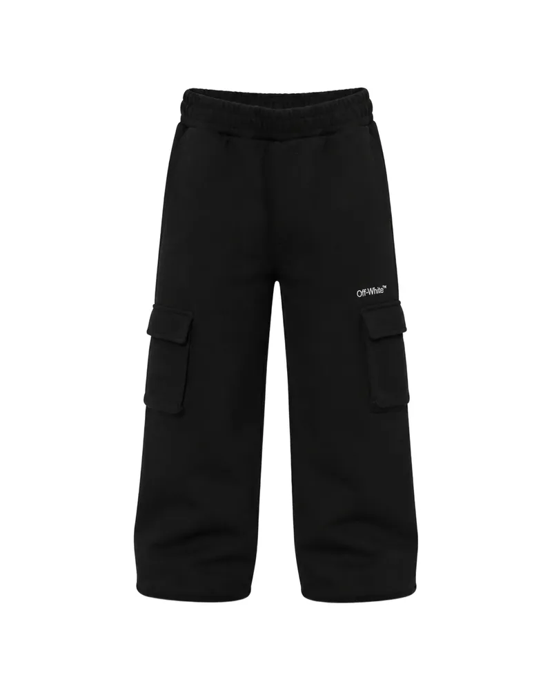 OFF-WHITE Off-white Logo-print Cargo Pants Black