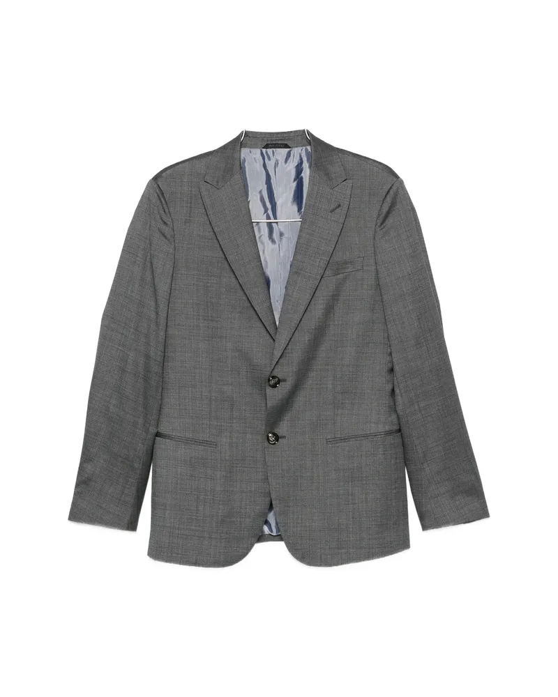 Giorgio Armani Single-breasted Notch-lapel Suit Grey