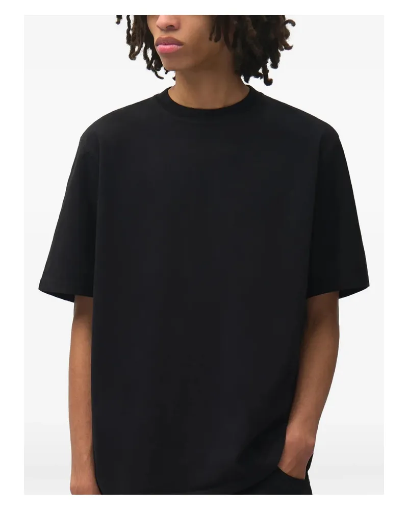 Arte Antwerp Emblem-print T-shirt Black