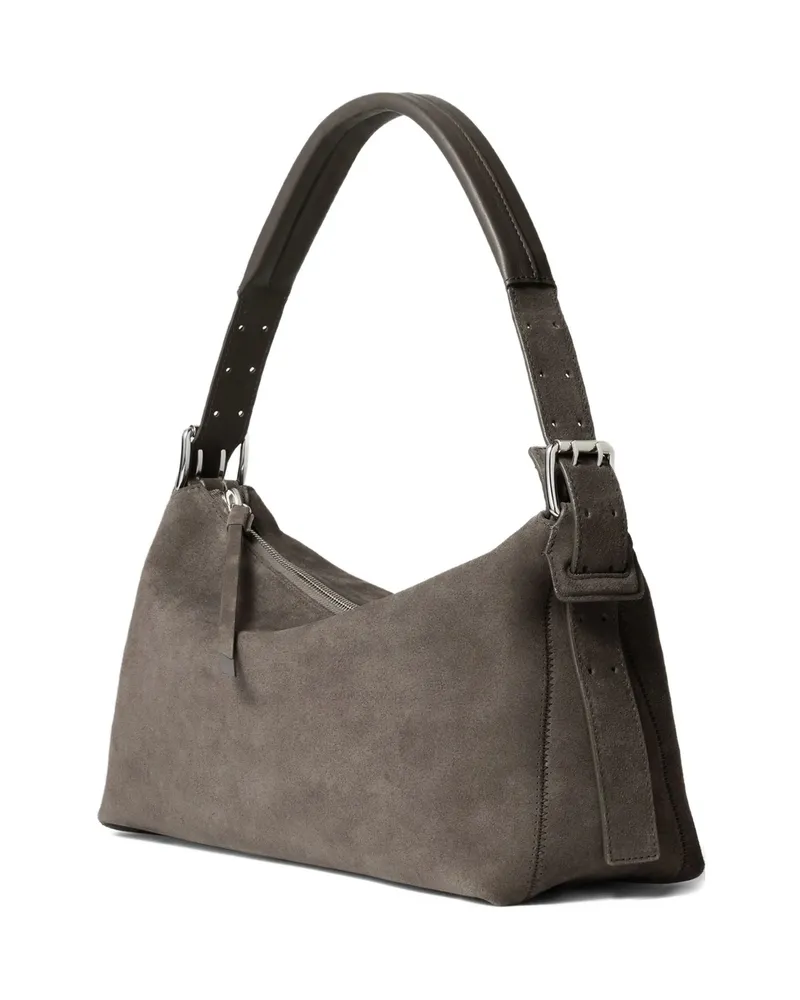 Christophe Lemaire Belted Baguette Tote Bag Grey