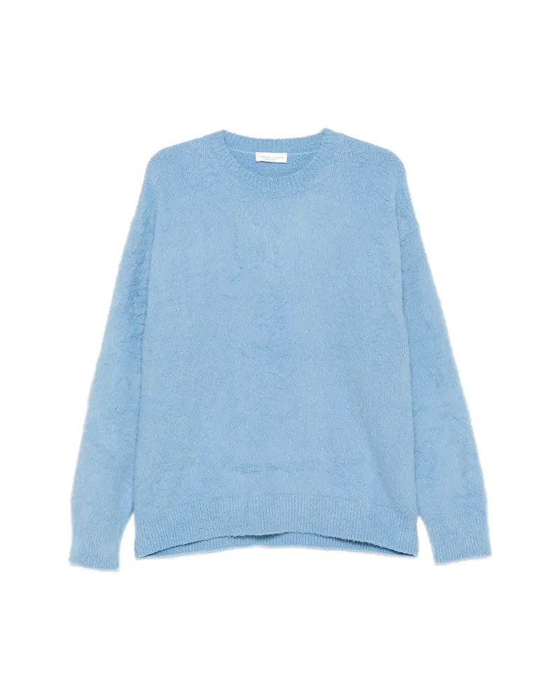 Roberto Collina Brushed-knit Sweater Blue