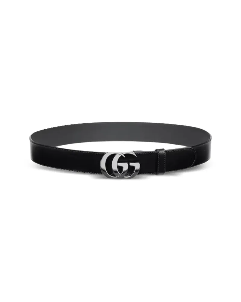 Gucci Cut GG Marmont Belt Black