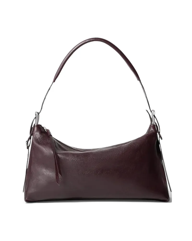 Christophe Lemaire Belted Shoulder Bag Red