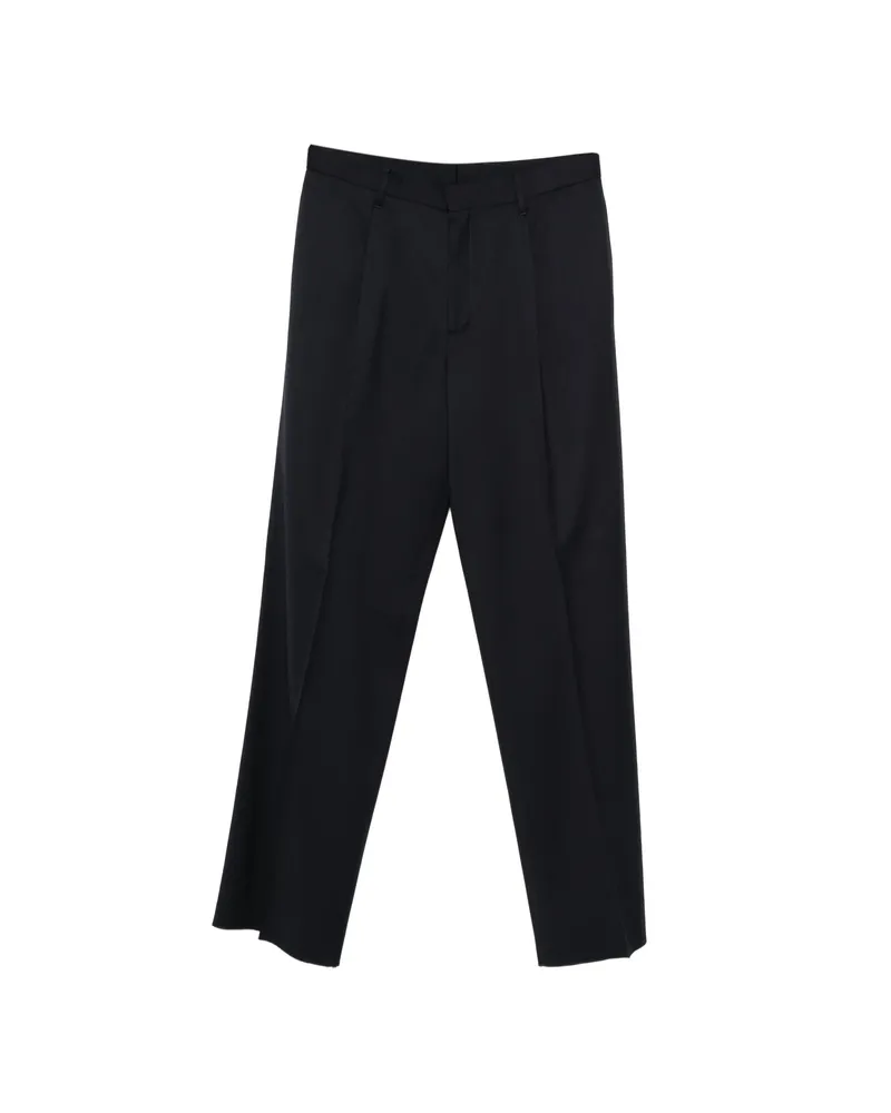 LARDINI Migio Pleated Trousers Blue