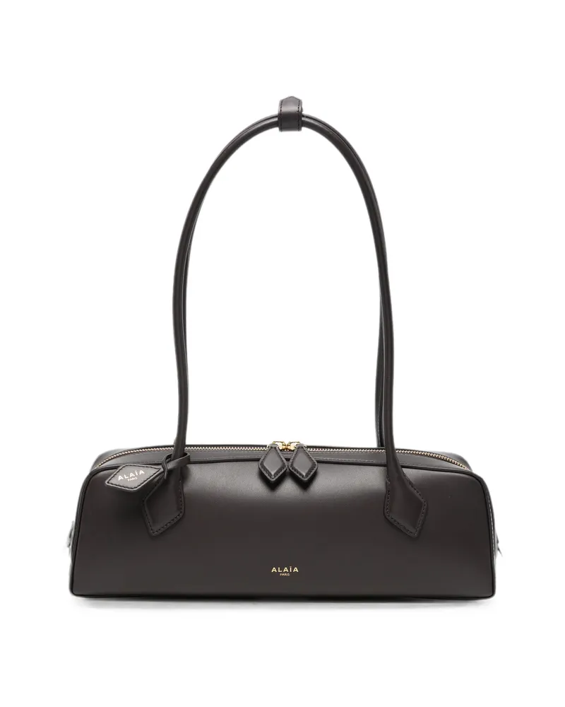 Alaïa Le Teckel Medium Bag In Calfskin Brown