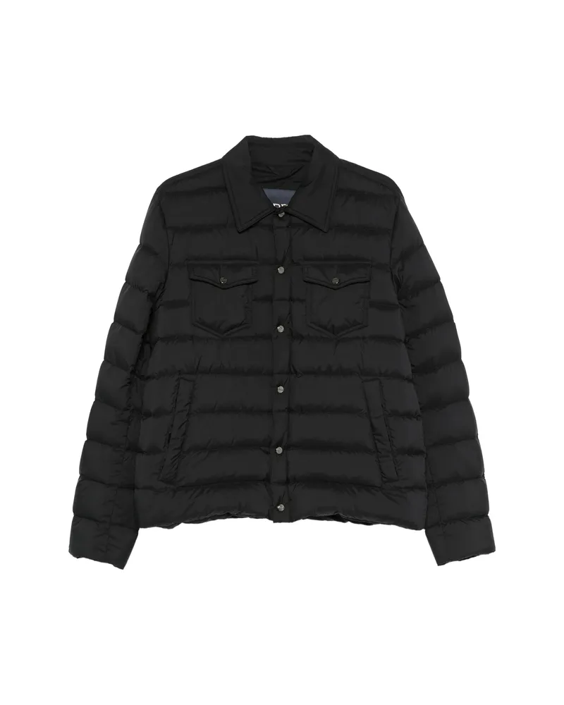 Herno Quilted Padded Jacket Black