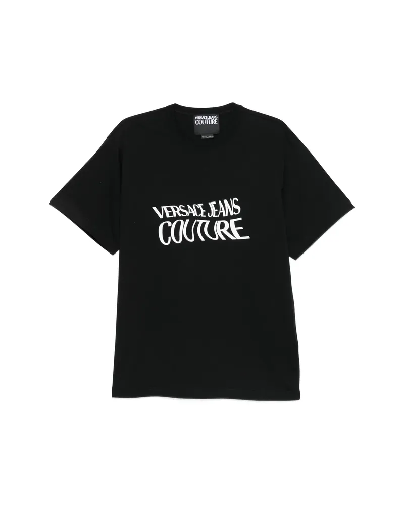 Versace Jeans Logo Liquify T-shirt Black