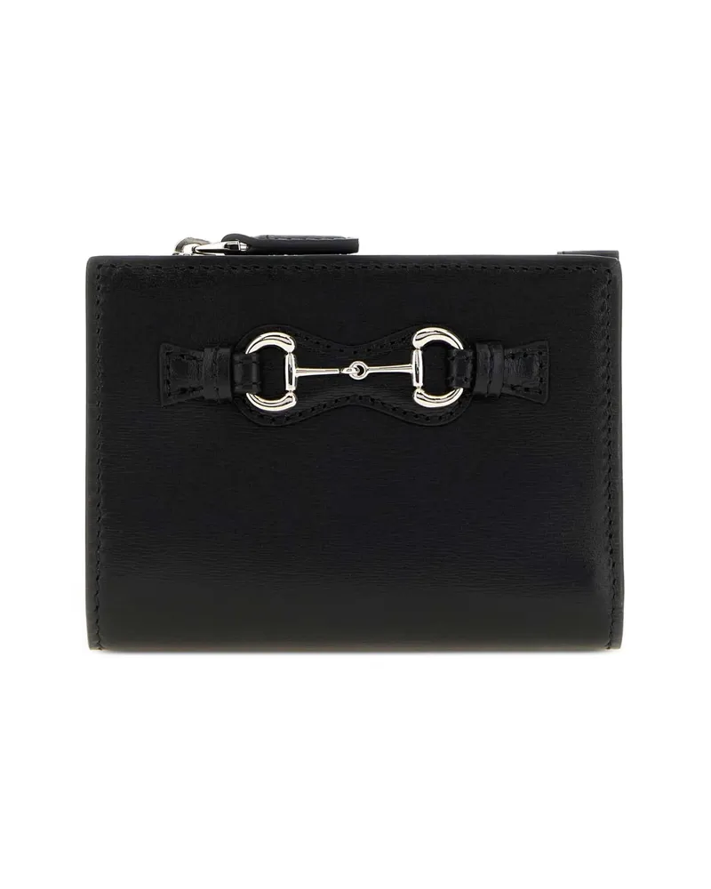 Gucci Horsebit Leather Wallet Black