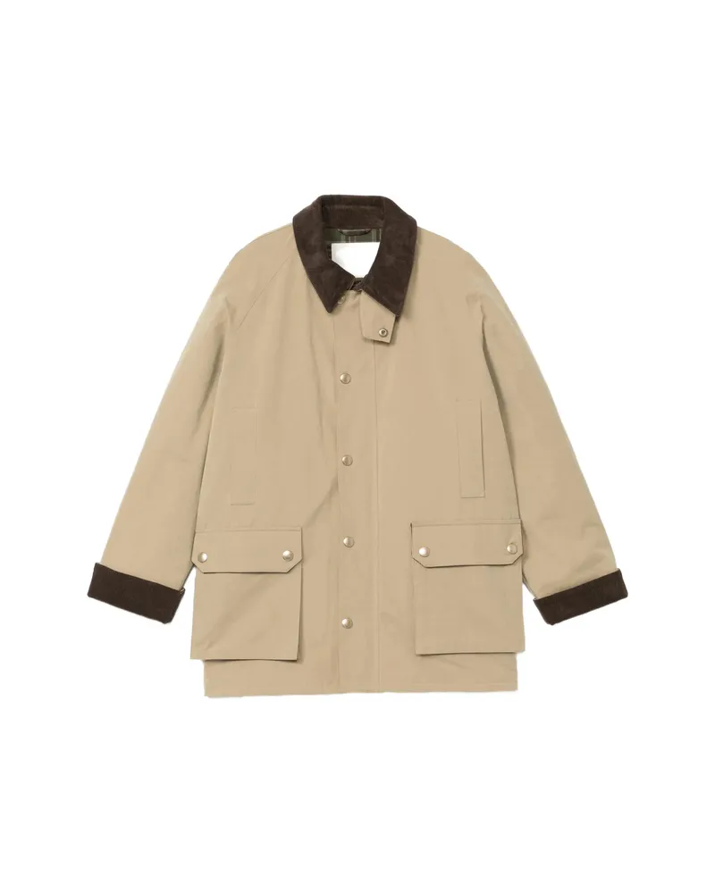 Dunst Waxed Hunting Jacket Neutrals