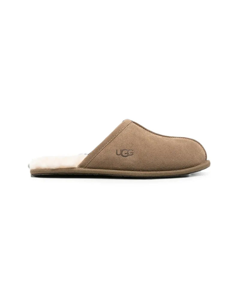 UGG Scuff Suede Slippers Neutrals