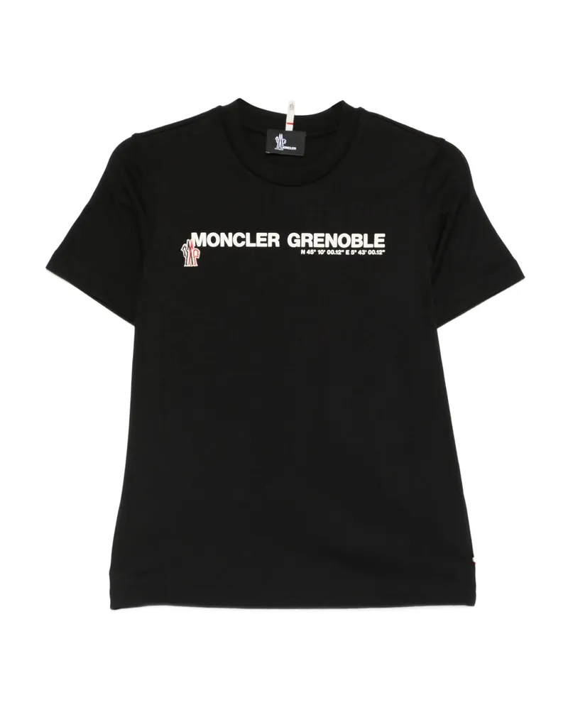 Moncler Printed T-shirt Black