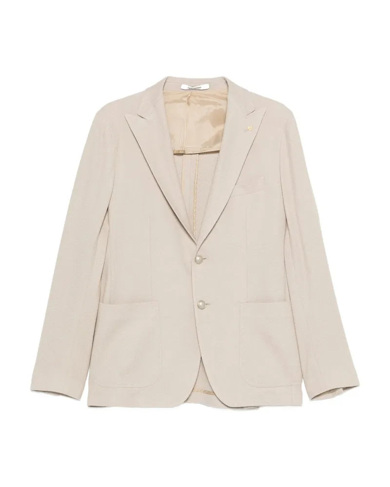 Tagliatore Notched-lapel Blazer Neutrals