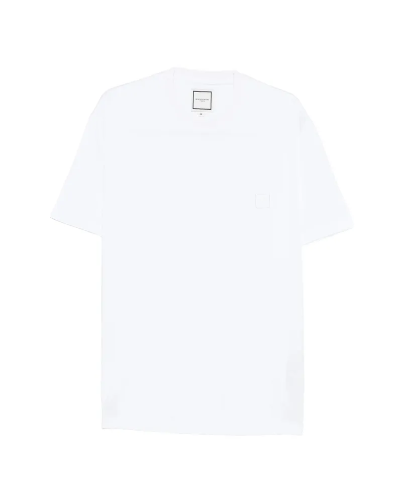 Wooyoungmi Tonal-logo T-shirt White