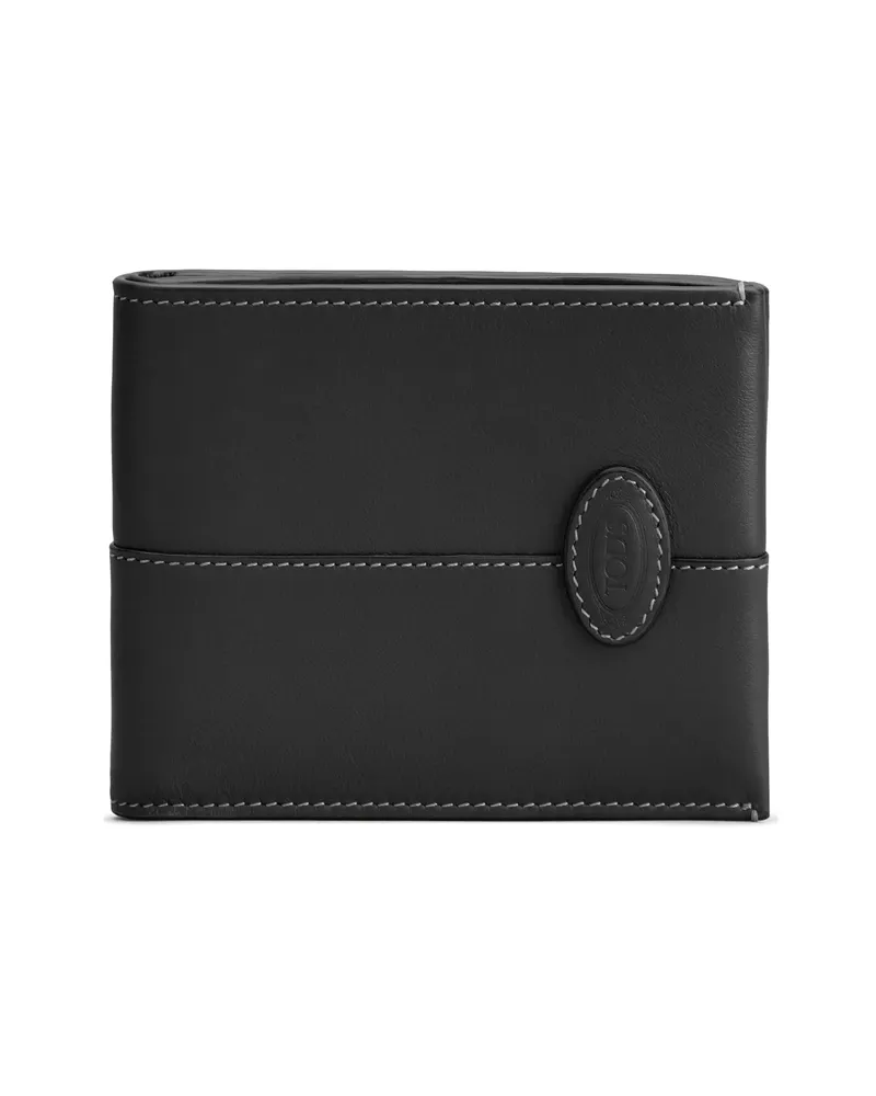 TOD'S Leather Wallet Black