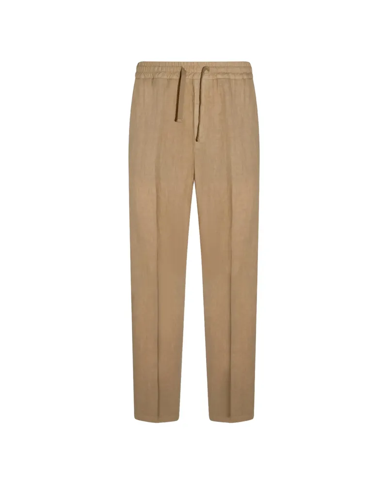 Altea Drawstring-waist Trousers Neutrals