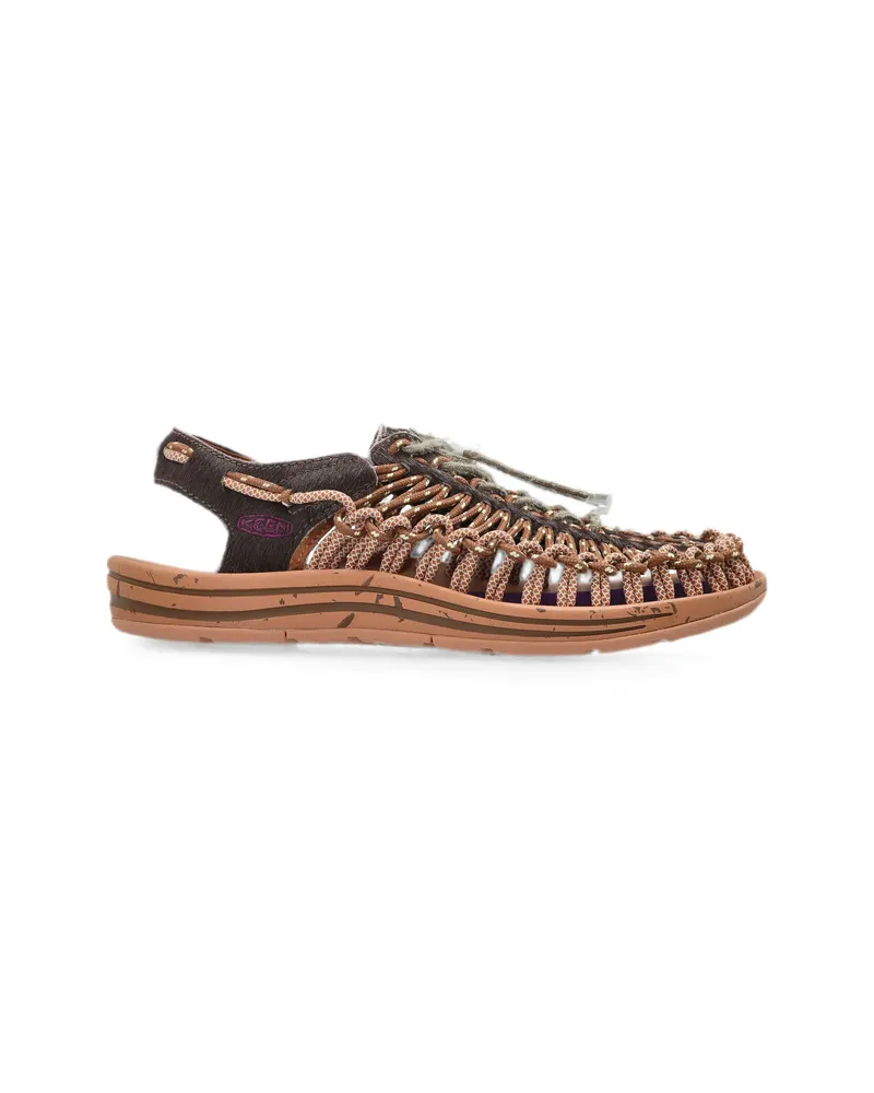 Keen Uneek Braided Sandals Brown