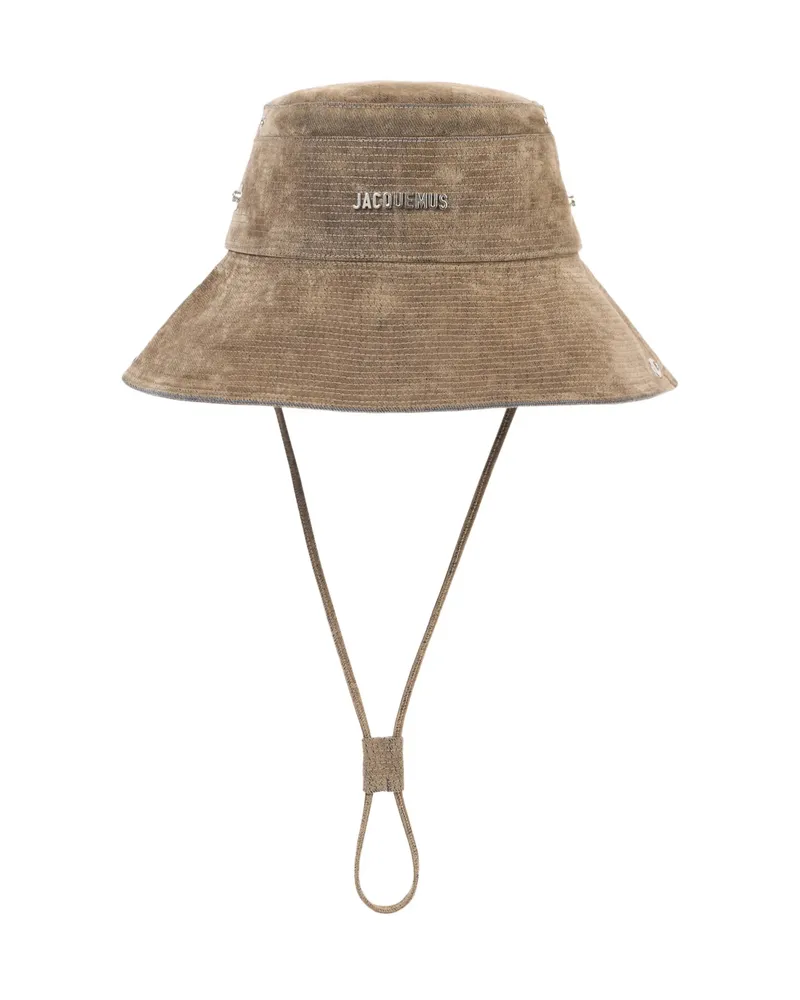 Jacquemus Le De-Nîmes Bucket Hat Neutrals