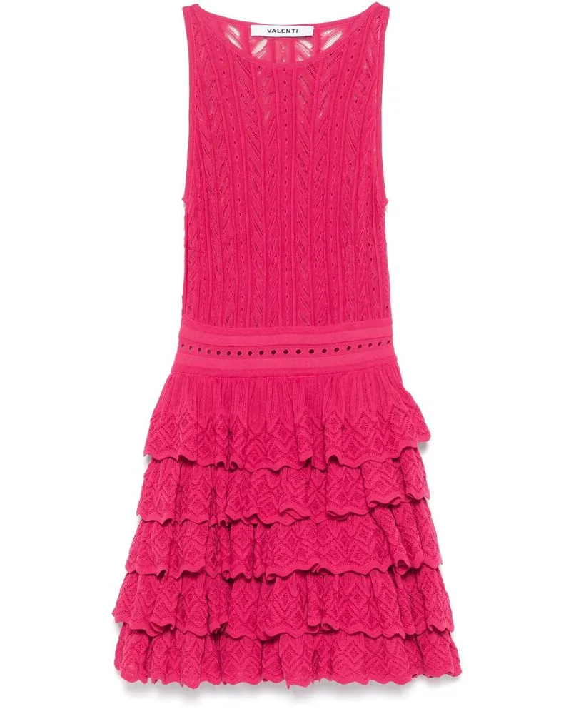 Antonino Valenti Victoria Mini Dress Pink