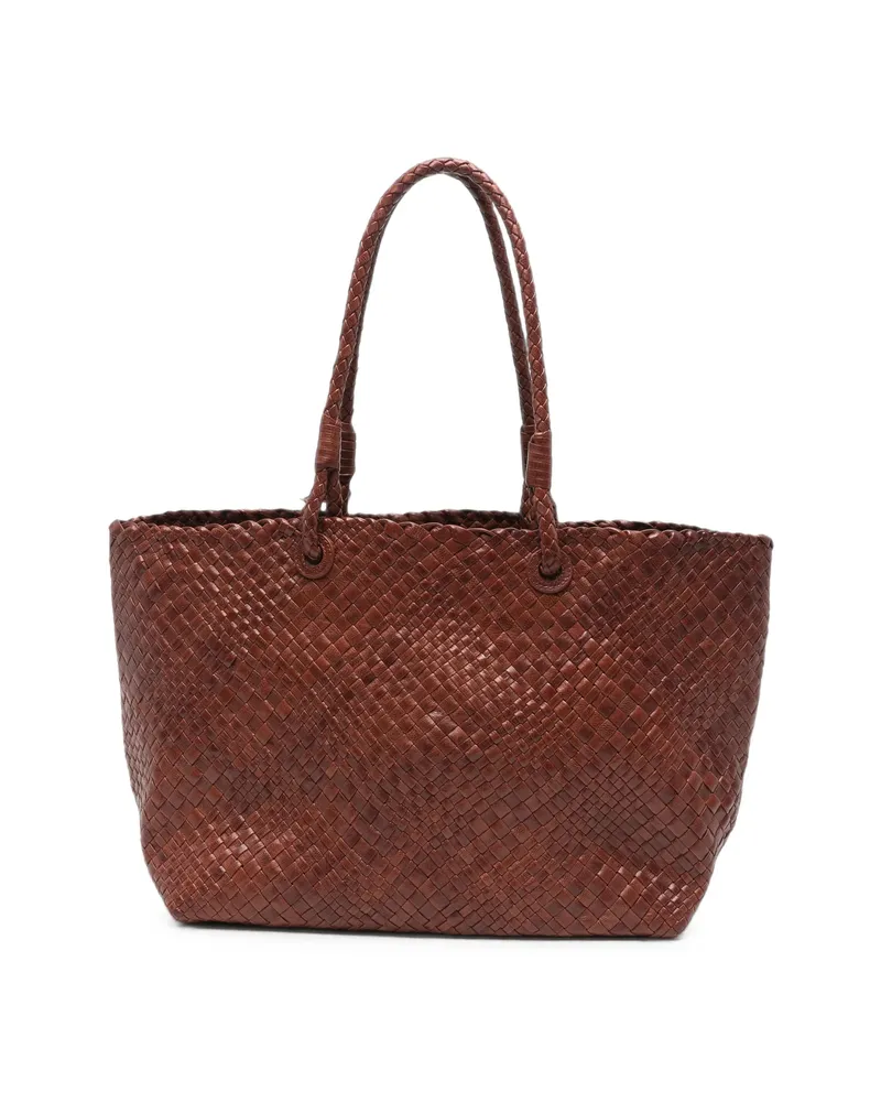 IBELIV Bazika Woven Tote Bag Brown