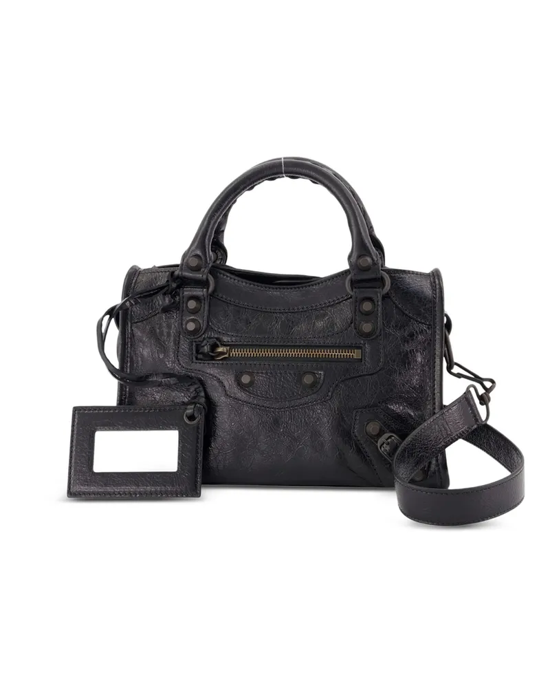 Balenciaga Mini Le City Tote Bag Black