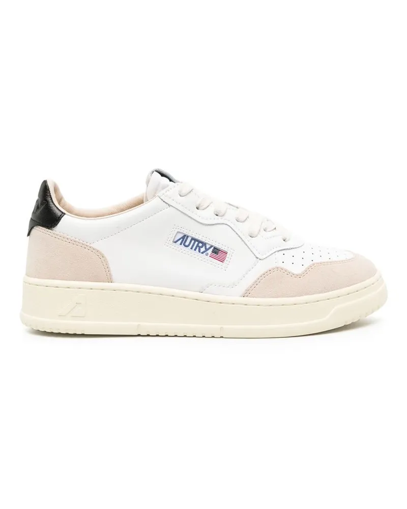 AUTRY Medalist Leather Sneakers White