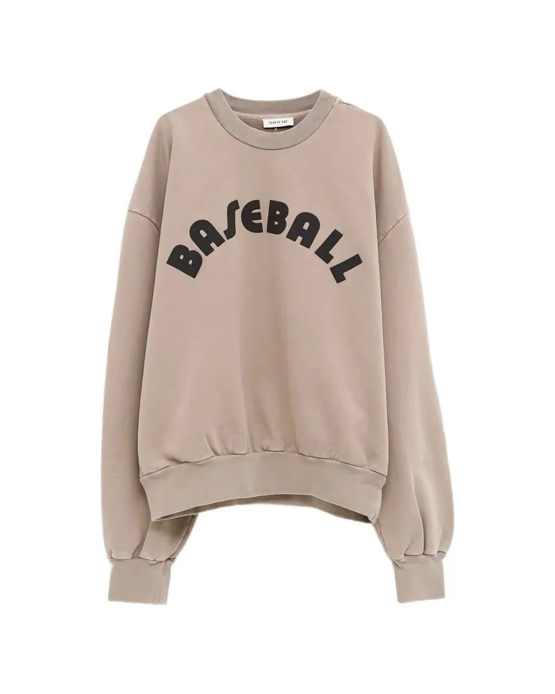 Fear of God Logo-print Sweatshirt Neutrals