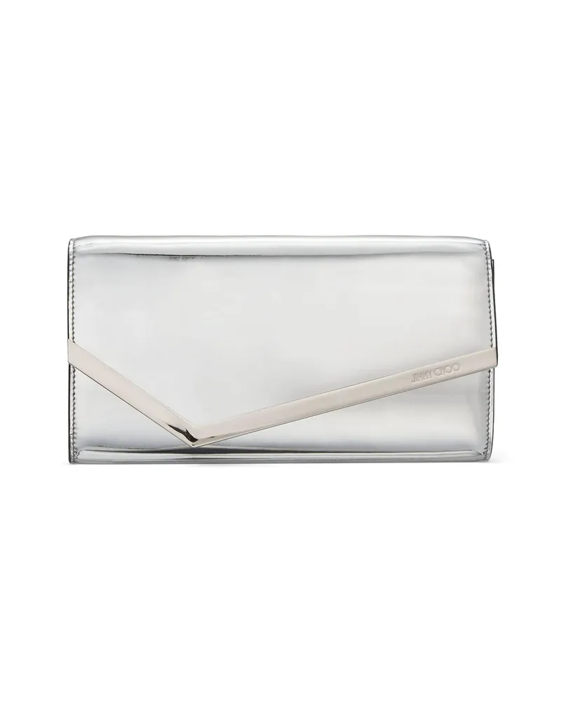 Jimmy Choo Emmie Leather Minibag Silver