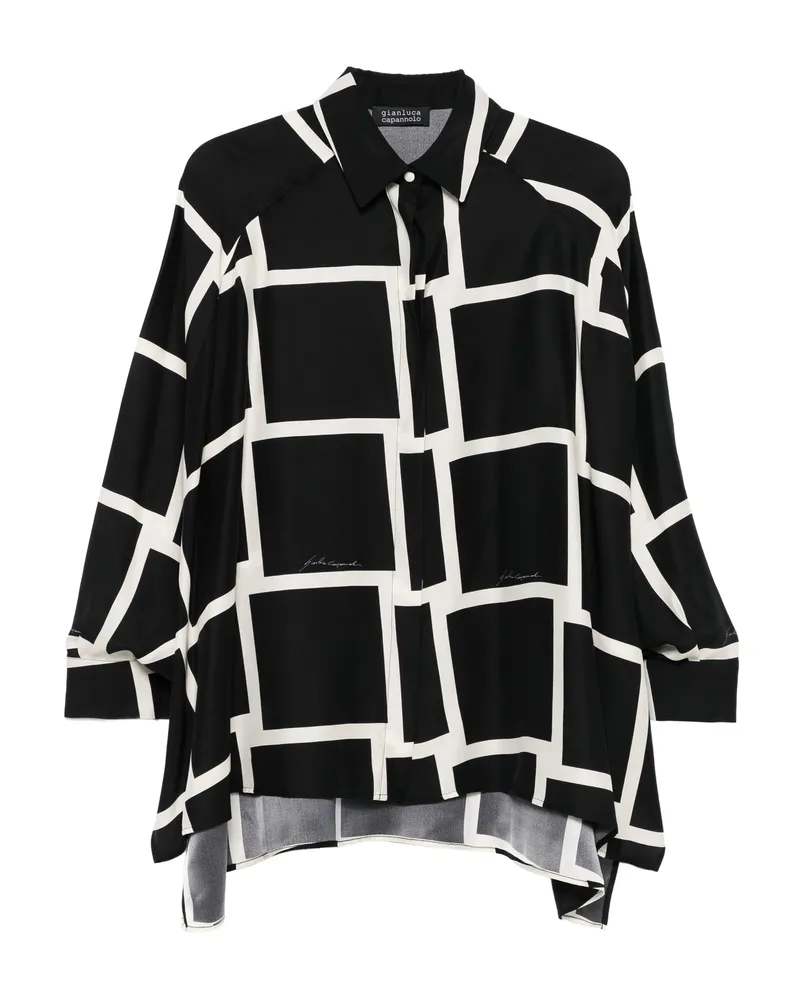 Gianluca Capannolo Geometric-print Shirt White