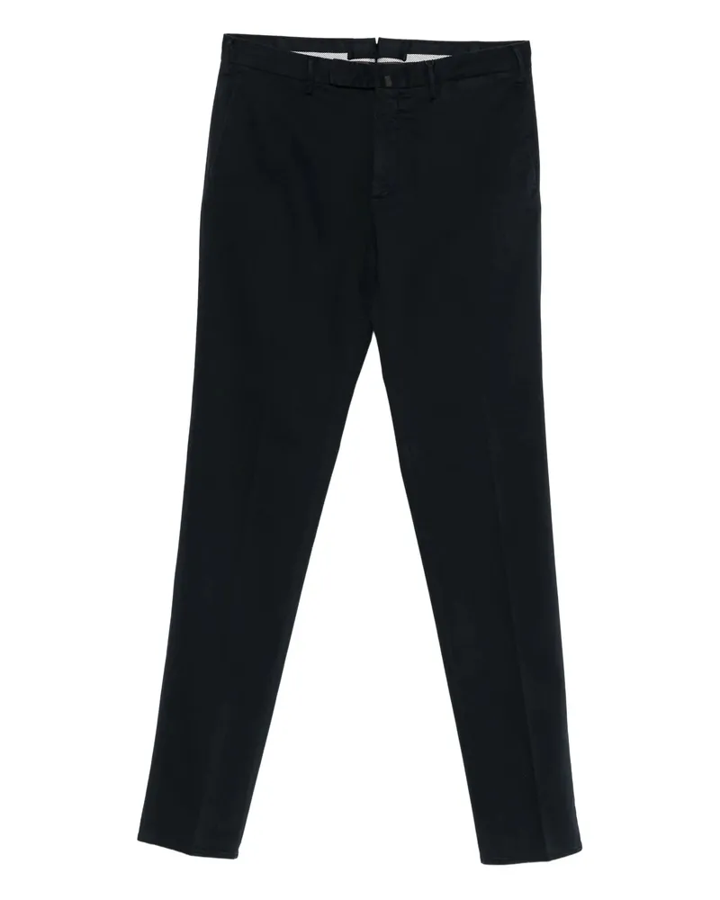 Incotex Stretch-cotton Trousers Blue