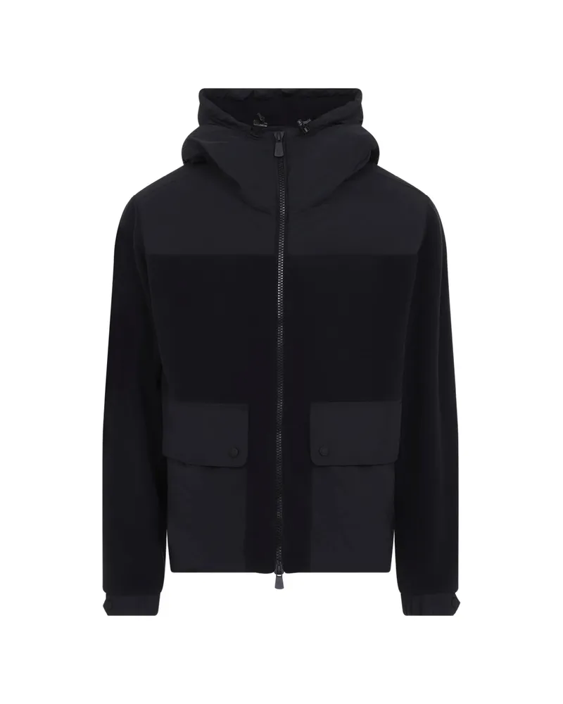 Moncler Monteynard Hooded Jacket Black