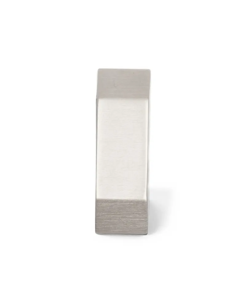 Rick Owens Geometric Stud Earrings Silver